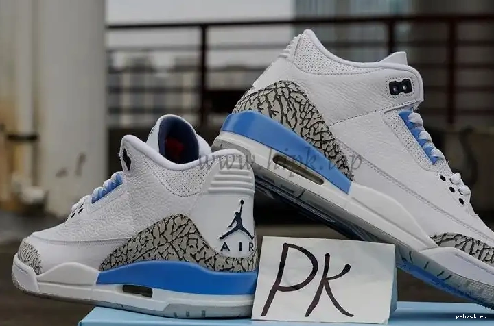 to Ready UNC Materials Ship Retail Retro Jordan 3 PK GOD 0521